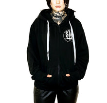 Lade das Bild in den Galerie-Viewer, Kapuzenjacke "Schmerzgalerie Glow"