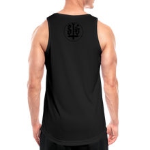 Lade das Bild in den Galerie-Viewer, Männer Tank Top atmungsaktiv - Schwarz