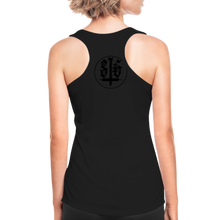 Lade das Bild in den Galerie-Viewer, Frauen Tank Top atmungsaktiv - Schwarz