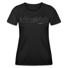 Lade das Bild in den Galerie-Viewer, Frauen Funktions-T-Shirt - Schwarz