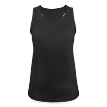 Lade das Bild in den Galerie-Viewer, Frauen Tank Top atmungsaktiv - Schwarz