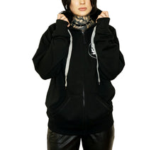 Lade das Bild in den Galerie-Viewer, Kapuzenjacke "Schmerzgalerie Glow"