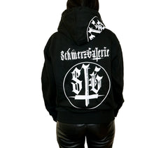 Lade das Bild in den Galerie-Viewer, Kapuzenjacke "Schmerzgalerie Glow"