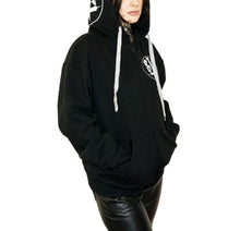 Lade das Bild in den Galerie-Viewer, Kapuzenjacke "Schmerzgalerie Glow"