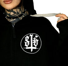 Lade das Bild in den Galerie-Viewer, Kapuzenjacke "Schmerzgalerie Glow"