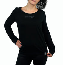 Lade das Bild in den Galerie-Viewer, Ladies Long Sleeve Shirt "SchmerzGalerie - small"