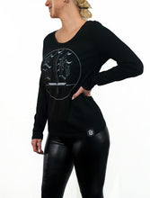 Lade das Bild in den Galerie-Viewer, Ladies Long Sleeve Shirt "SG"
