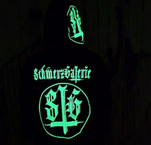 Load image into Gallery viewer, Kapuzenjacke &quot;Schmerzgalerie Glow&quot;
