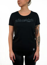 Load image into Gallery viewer, Ladies Shirt Rundhals &quot;SchmerzGalerie&quot;
