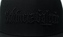 Load image into Gallery viewer, 5 Panel Snapback Cap - &quot;Schmerzgalerie&quot;
