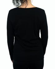 Load image into Gallery viewer, Ladies Long Sleeve Shirt &quot;SchmerzGalerie - small&quot;

